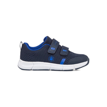Sneakers da bambino blu con logo laterale Lumberjack Beaver, Scarpe Bambini, SKU k262000383, Immagine 0